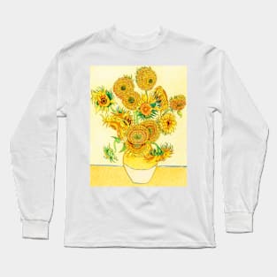 SUNFLOWERS (1889) Long Sleeve T-Shirt